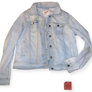 Mossimo light wash denim button up jacket
